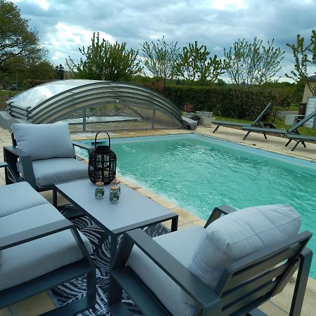 Maison/Villa Avec Piscine Privee Gite Brain D'Eau La Chapelle-de-Brain Exterior photo