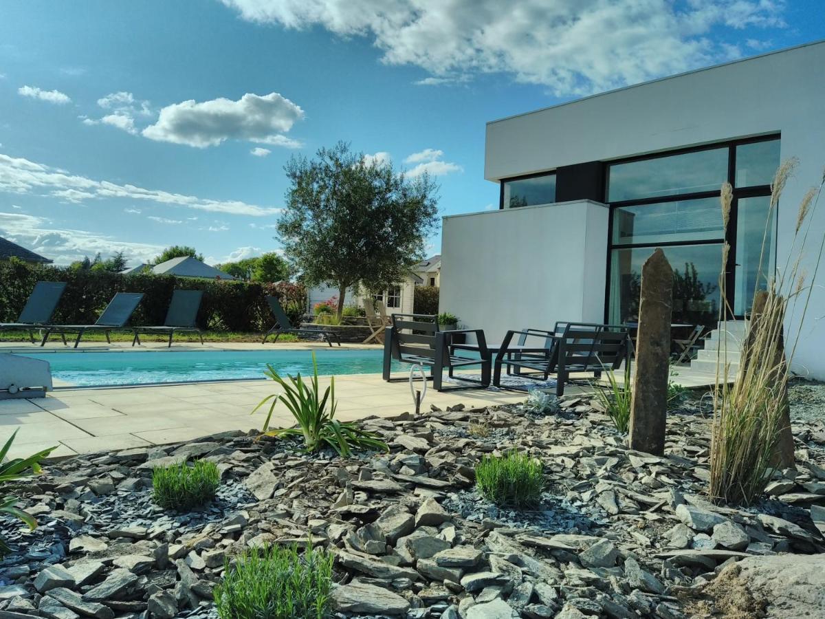 Maison/Villa Avec Piscine Privee Gite Brain D'Eau La Chapelle-de-Brain Exterior photo